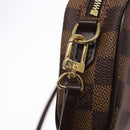 LOUIS VUITTON Damier Ebene Pochette Ipanema Shoulder Bag N51296 LV Auth 136613V-18