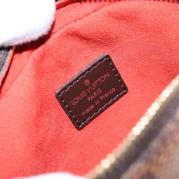 LOUIS VUITTON Damier Ebene Pochette Ipanema Shoulder Bag N51296 LV Auth 136613V