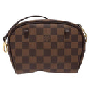 LOUIS VUITTON Damier Ebene Pochette Ipanema Shoulder Bag N51296 LV Auth 136613V-2
