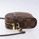 LOUIS VUITTON Damier Ebene Pochette Ipanema Shoulder Bag N51296 LV Auth 136613V-4