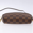 LOUIS VUITTON Damier Ebene Pochette Ipanema Shoulder Bag N51296 LV Auth 136613V-5
