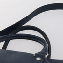 LOUIS VUITTON Taiga Porte Documents Voyage PM Bag 2way Blue M30639 Auth 136614-15