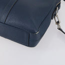 LOUIS VUITTON Taiga Porte Documents Voyage PM Bag 2way Blue M30639 Auth 136614-16