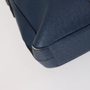 LOUIS VUITTON Taiga Porte Documents Voyage PM Bag 2way Blue M30639 Auth 136614-17