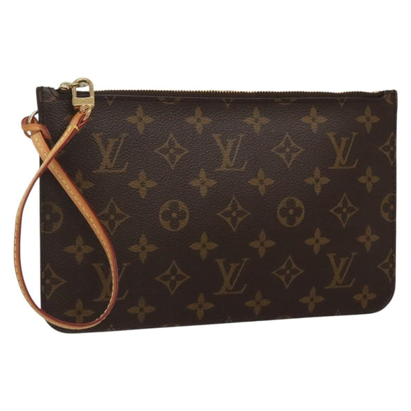 LOUIS VUITTON Monogram Neverfull GM Pouch Pouch LV Auth 136617
