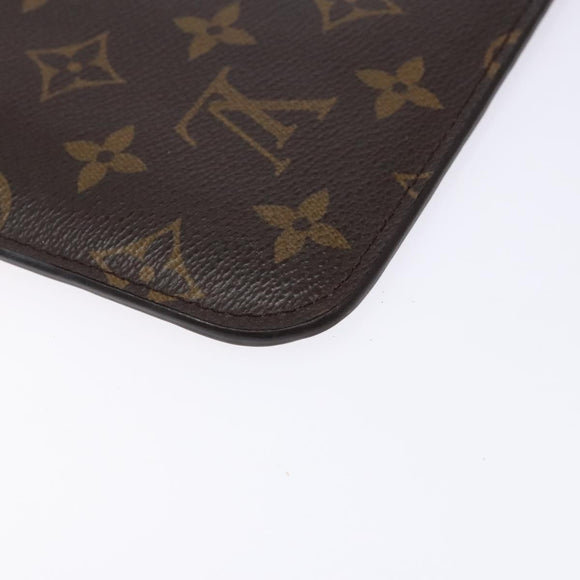 LOUIS VUITTON Monogram Neverfull GM Pouch Pouch LV Auth 136619