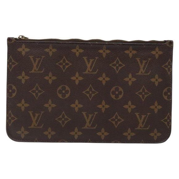 LOUIS VUITTON Monogram Neverfull GM Pouch Pouch LV Auth 136619