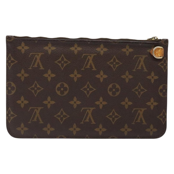 LOUIS VUITTON Monogram Neverfull GM Pouch Pouch LV Auth 136619