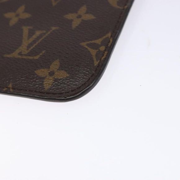 LOUIS VUITTON Monogram Neverfull GM Pouch Pouch LV Auth 136619