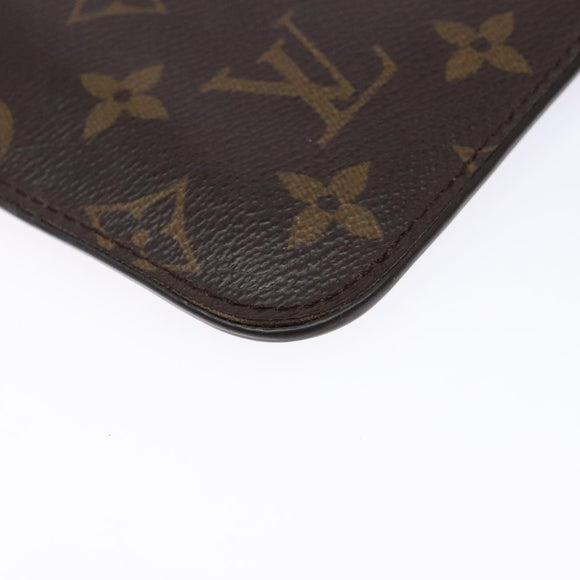 LOUIS VUITTON Monogram Neverfull GM Pouch Pouch LV Auth 136619