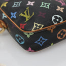 LOUIS VUITTON Monogram Multicolor Lift Shoulder Bag Black M40056 LV Auth 136621-14