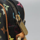 LOUIS VUITTON Monogram Multicolor Lift Shoulder Bag Black M40056 LV Auth 136621-10