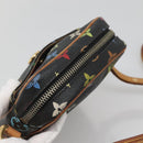 LOUIS VUITTON Monogram Multicolor Lift Shoulder Bag Black M40056 LV Auth 136621-6