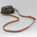 LOUIS VUITTON Monogram Multicolor Lift Shoulder Bag Black M40056 LV Auth 136621-7