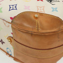 LOUIS VUITTON Monogram Multicolor Greta Hand Bag White M40195 LV Auth 136623-16