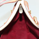 LOUIS VUITTON Monogram Multicolor Greta Hand Bag White M40195 LV Auth 136623-18