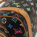 LOUIS VUITTON Monogram Multicolor Priscilla Hand Bag Black M40097 LV Auth 136624-15