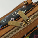 LOUIS VUITTON Monogram Multicolor Priscilla Hand Bag Black M40097 LV Auth 136624-10