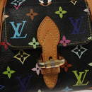 LOUIS VUITTON Monogram Multicolor Priscilla Hand Bag Black M40097 LV Auth 136624-17