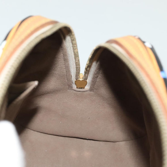 LOUIS VUITTON Monogram Multicolor Priscilla Hand Bag Black M40097 LV Auth 136624