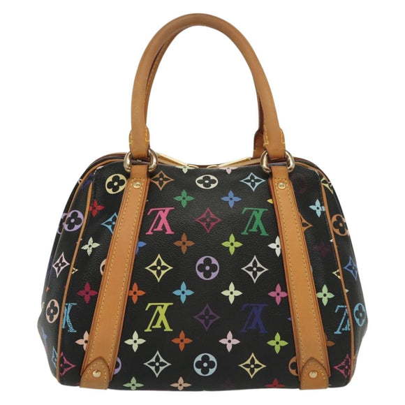 LOUIS VUITTON Monogram Multicolor Priscilla Hand Bag Black M40097 LV Auth 136624