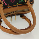 LOUIS VUITTON Monogram Multicolor Priscilla Hand Bag Black M40097 LV Auth 136624-7