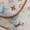 LOUIS VUITTON Monogram Multicolor Lodge GM Bag White M40051 Auth 136625V-18