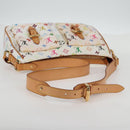 LOUIS VUITTON Monogram Multicolor Lodge GM Bag White M40051 Auth 136625V-7