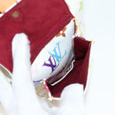 LOUIS VUITTON Monogram Multicolor Petit Noe Bag White M42229 LV Auth 136626V-19