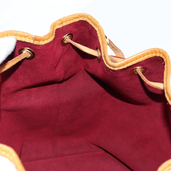 LOUIS VUITTON Monogram Multicolor Petit Noe Bag White M42229 LV Auth 136626V