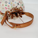 LOUIS VUITTON Monogram Multicolor Petit Noe Bag White M42229 LV Auth 136626V-7