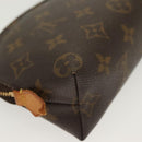 LOUIS VUITTON Monogram Pochette Cosmetic PM Pouch M43998 LV Auth 136628-15