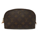 LOUIS VUITTON Monogram Pochette Cosmetic PM Pouch M43998 LV Auth 136628-13
