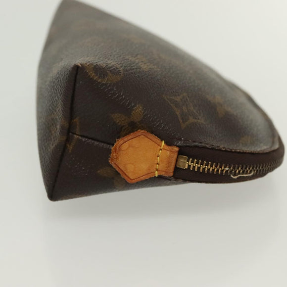 LOUIS VUITTON Monogram Pochette Cosmetic PM Pouch M43998 LV Auth 136628