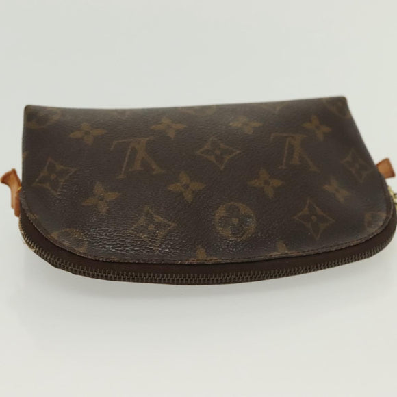 LOUIS VUITTON Monogram Pochette Cosmetic PM Pouch M43998 LV Auth 136628