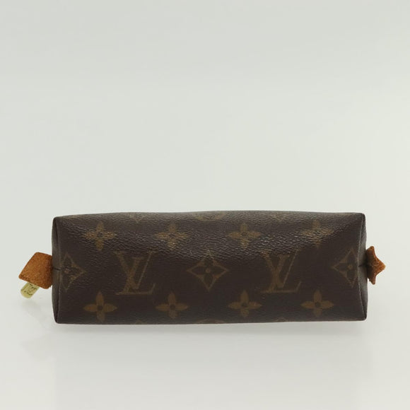 LOUIS VUITTON Monogram Pochette Cosmetic PM Pouch M43998 LV Auth 136628