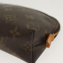LOUIS VUITTON Monogram Pochette Cosmetic PM Pouch M43998 LV Auth 136628-14