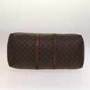 LOUIS VUITTON Monogram Keepall 55 Boston Bag M41424 LV Auth 136634-11