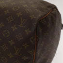 LOUIS VUITTON Monogram Keepall 55 Boston Bag M41424 LV Auth 136634-15