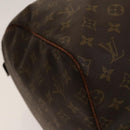 LOUIS VUITTON Monogram Keepall 55 Boston Bag M41424 LV Auth 136634-13