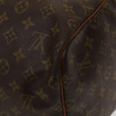 LOUIS VUITTON Monogram Keepall 55 Boston Bag M41424 LV Auth 136634-17