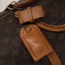 LOUIS VUITTON Monogram Keepall 55 Boston Bag M41424 LV Auth 136634-18
