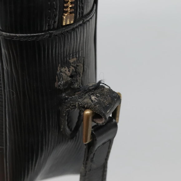 LOUIS VUITTON Epi Trocadero 27 Shoulder Bag Black M52312 LV Auth 136635