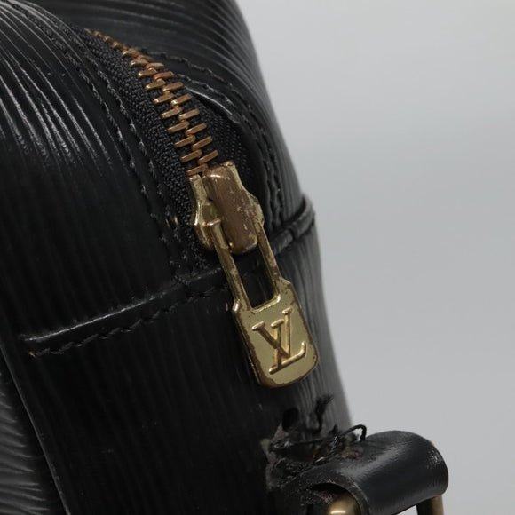 LOUIS VUITTON Epi Trocadero 27 Shoulder Bag Black M52312 LV Auth 136635