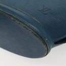 LOUIS VUITTON Epi Saint Jacques Poignees Long Bag Blue M52265 LV Auth 136637-15