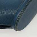 LOUIS VUITTON Epi Saint Jacques Poignees Long Bag Blue M52265 LV Auth 136637-16