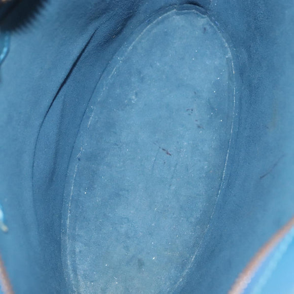 LOUIS VUITTON Epi Saint Jacques Poignees Long Bag Blue M52265 LV Auth 136637