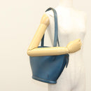 LOUIS VUITTON Epi Saint Jacques Poignees Long Bag Blue M52265 LV Auth 136637-22