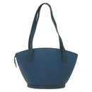 LOUIS VUITTON Epi Saint Jacques Poignees Long Bag Blue M52265 LV Auth 136637-2
