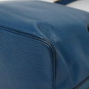 LOUIS VUITTON Epi Petit Noe Shoulder Bag Blue M44105 LV Auth 136638-15
